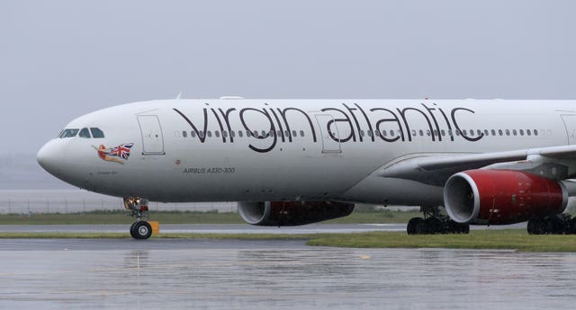 Virgin Atlantic plane