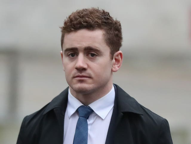 Ireland and Ulster rugby player Paddy Jackson (Niall Carson/PA)