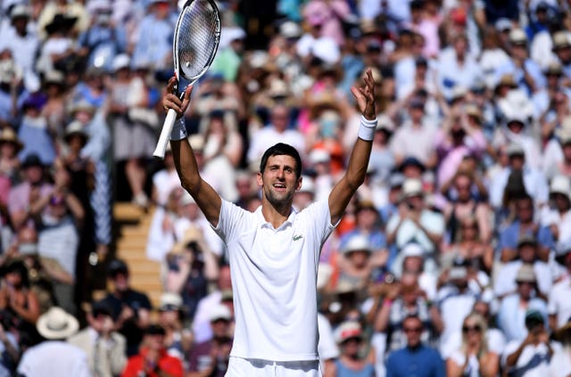 Novak Djokovic's return to the top of the game was inspired by his fourth SW19 title last year 