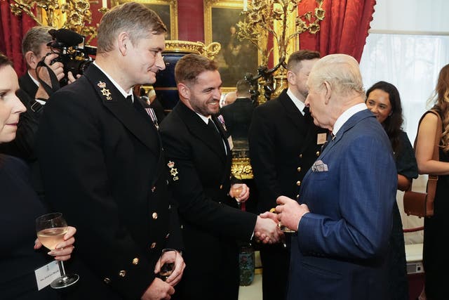 Operation Highmast reception at St James’s Palace