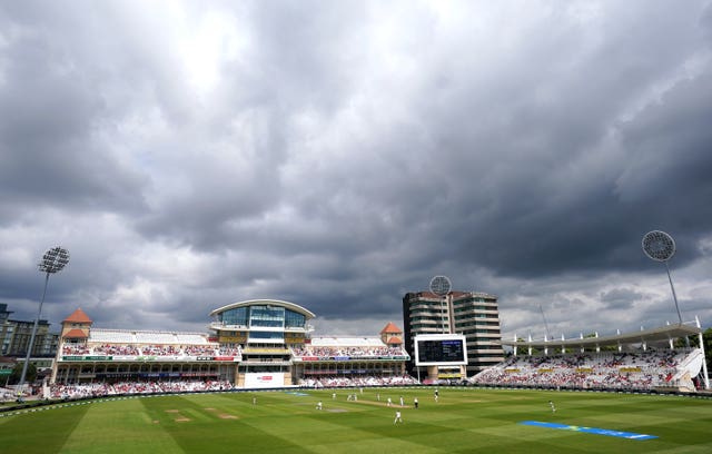 However, in Nottingham the skies above were more ominous as England took on Australia during day three of the first Women’s Ashes test match at Trent Bridge