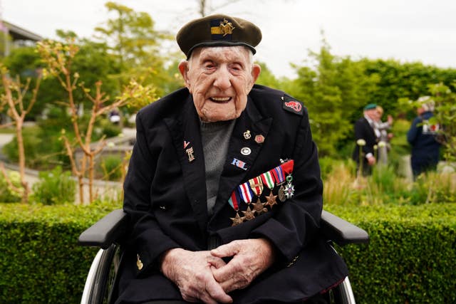 Veteran Donald Rose, 110