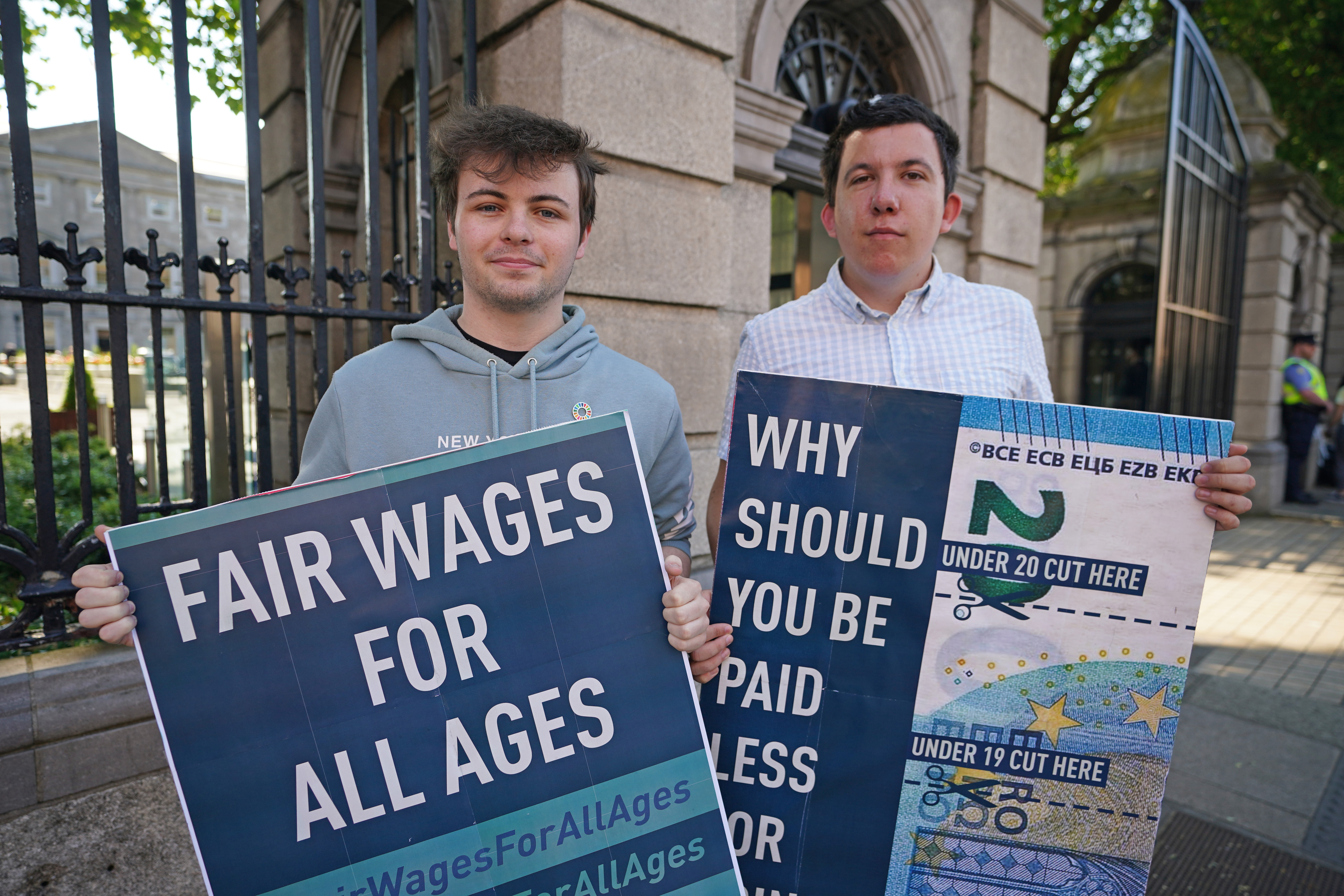National Minimum Wage rally