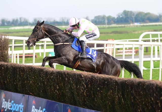 Burrows Saint on his way to winning the 2019 Irish Grand National