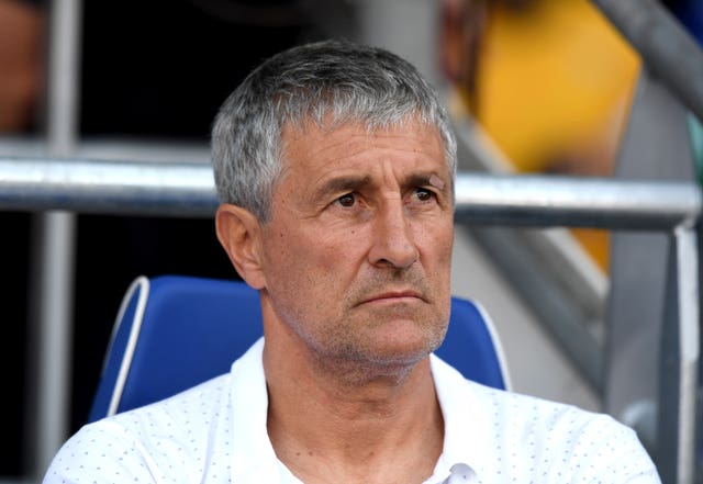 Quique Setien failed to lead Barcelona to success in LaLiga, the Copa del Rey and the Champions League