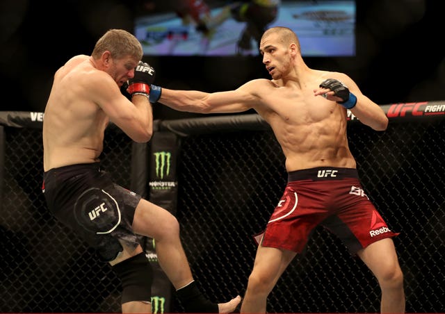 Tom Breese, right, made an impressive start to life in the middleweight division (Martin Rickett/PA)