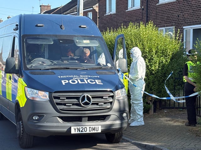 Police activity in Rotherham