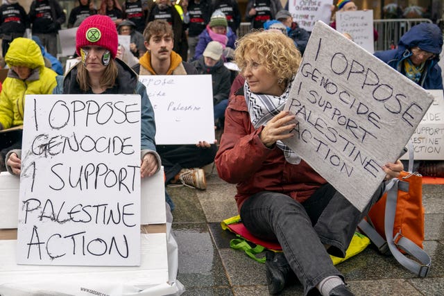 Defend Our Juries protest