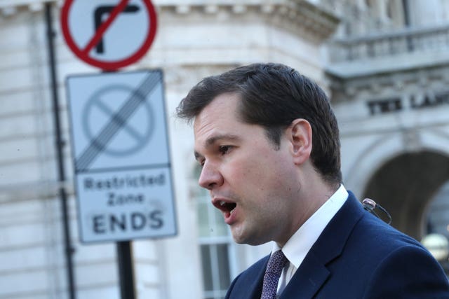Housing Secretary Robert Jenrick (Yui Mok/PA)