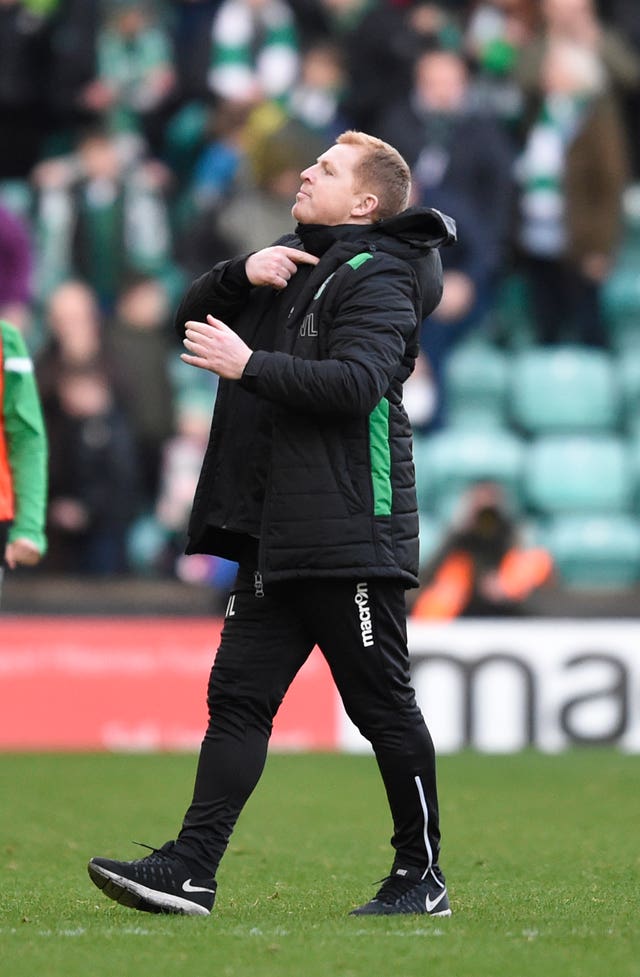 Neil Lennon was a popular figure with the Hibernian support