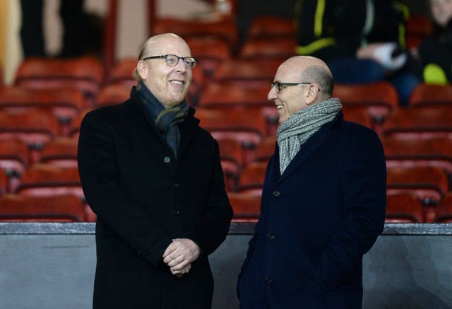 Manchester United joint chairmen Joel Glazer (right) and Avram Glazer (left) were criticised by former player Gary Neville.