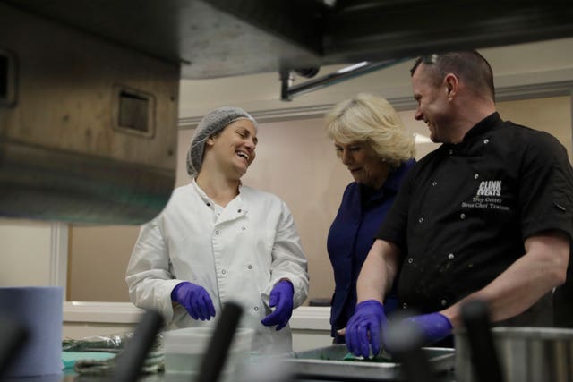 Duchess of Cornwall visits Surrey
