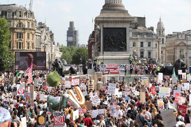 Donald Trump protests