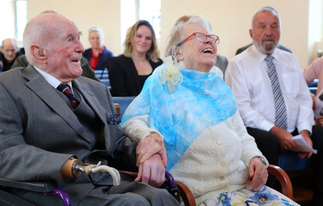 Blind Veterans blessing