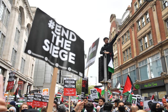 Palestine solidarity march