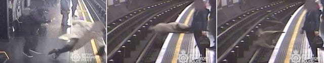 CCTV image of the attack on 91-year-old Sir Robert Malpas
