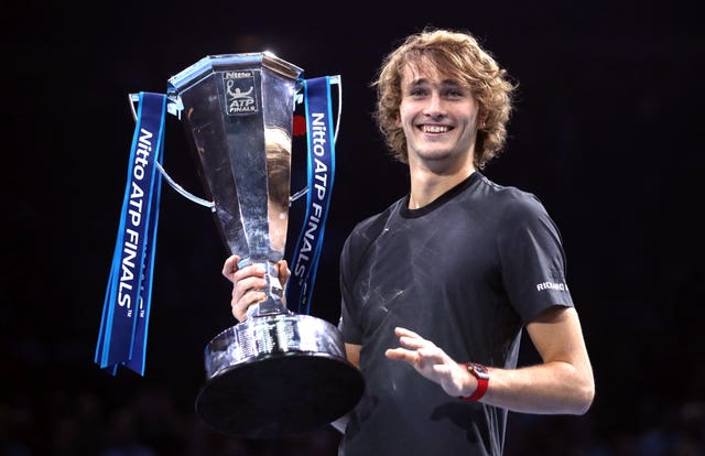 Alexander Zverev won the ATP Finals in 2018