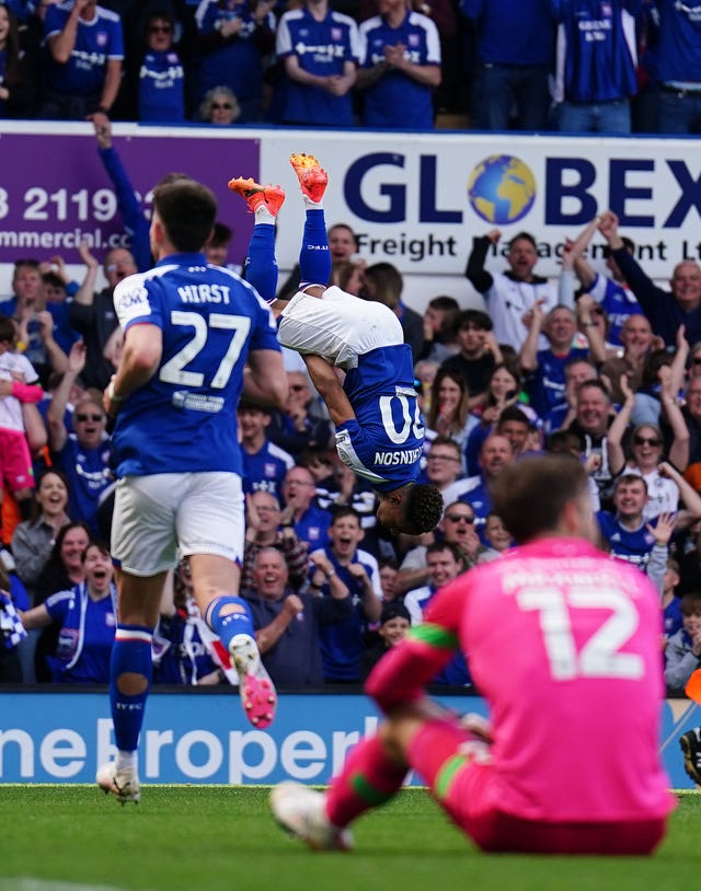 Ipswich Town v Huddersfield Town – Sky Bet Championship – Portman Road