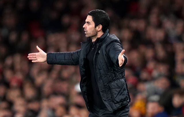 Mikel Arteta does not like to see players diving