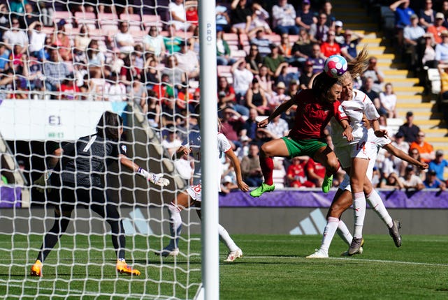 Rahel Kiwic scores for Switzerland