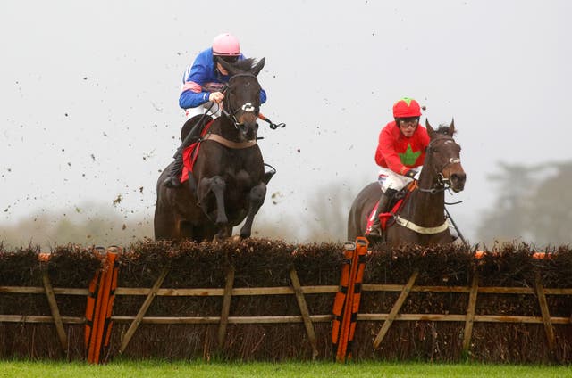 Mont Des Avaloirs would have beaten Albert Bartlett winner Kilbricken Storm at Wincanton but fell at the last