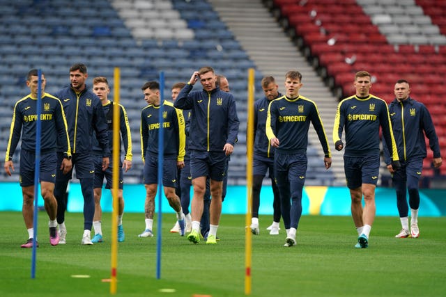 Ukraine Training Session