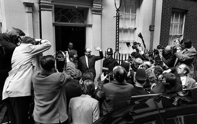 Mr Roy Jenkins goes to present budget