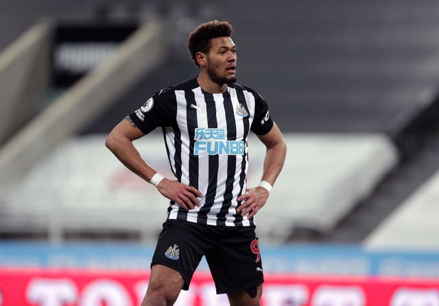 Newcastle's record signing Joelinton has struggled for goals during his time on Tyneside