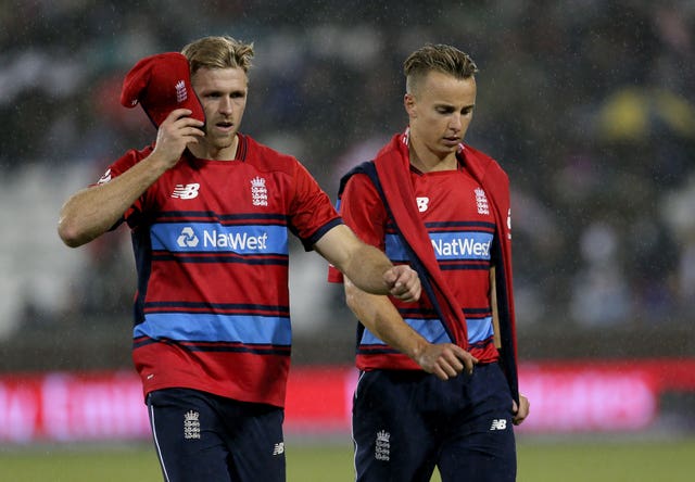 David Willey and Tom Curran could find their place under threat