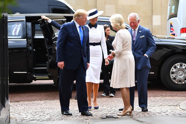 Donald Trump at Clarence House