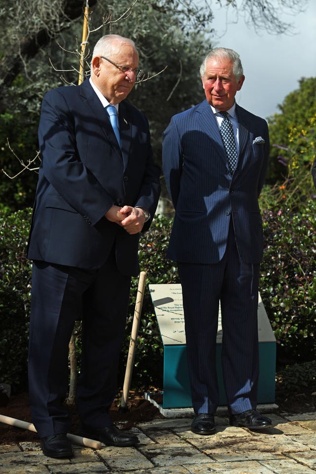 Royal visit to Israel and the Palestinian territories – Day One