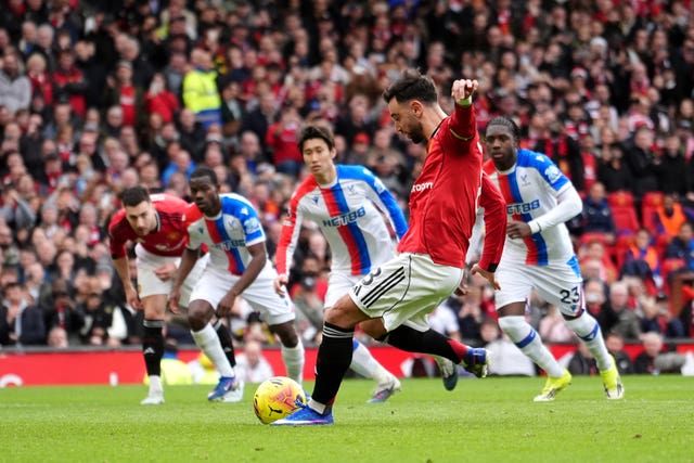 Manchester United v Crystal Palace – Premier League – Old Trafford