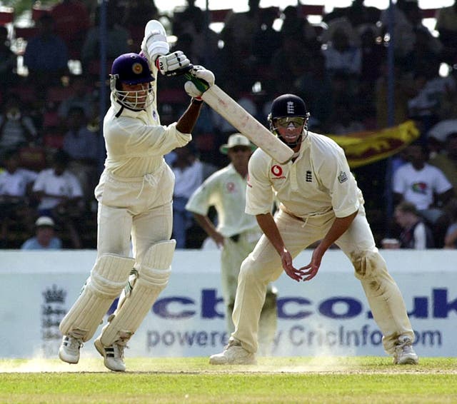 Marvan Atapattu's marathon innings helped Sri Lanka overcome England in 2001 (Rebecca Naden/PA)