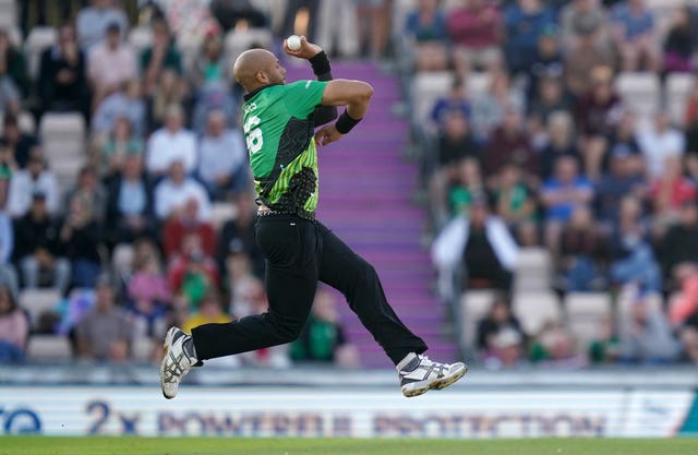 Mills is renowned for his ability to bowl in excess of 90mph and mix it up with subtle changes of pace (John Walton/PA)