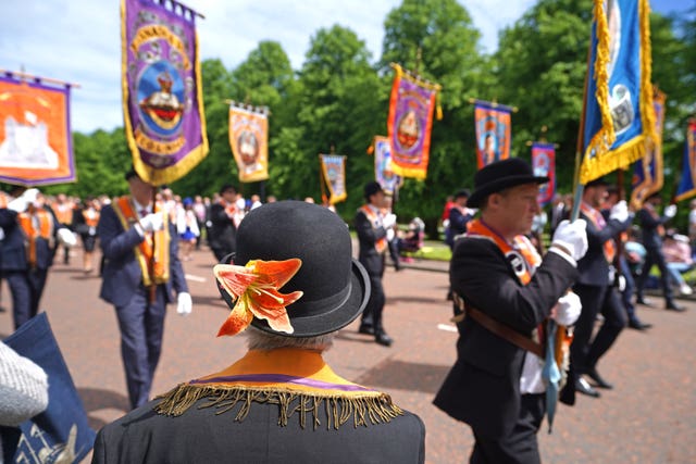 Northern Ireland centenary parade