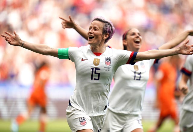 Reigning world player of the year Megan Rapinoe has been working with LGBTQ campaigns.