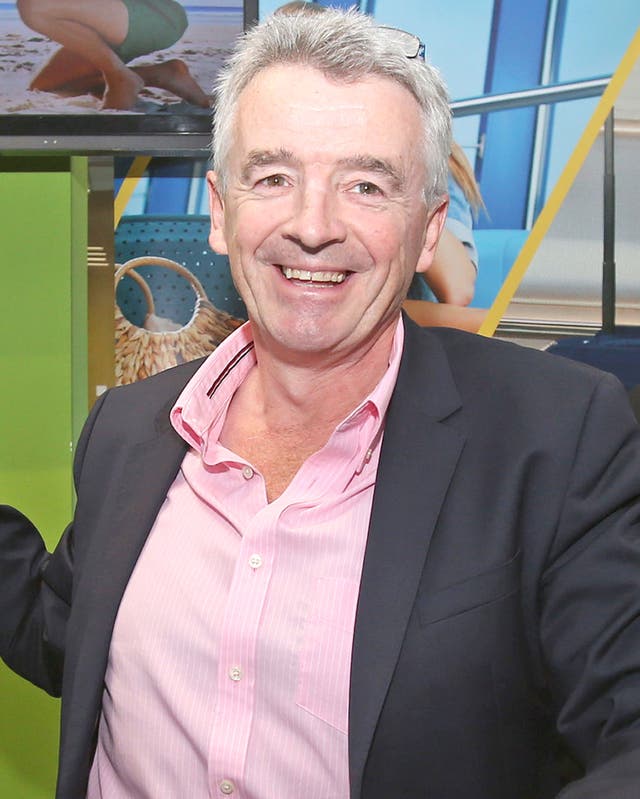 Ryanair chief Michael O’Leary (Niall Carson/PA)