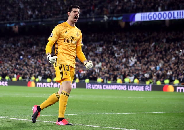 Thibaut Courtois will look to keep out Barcelona again 