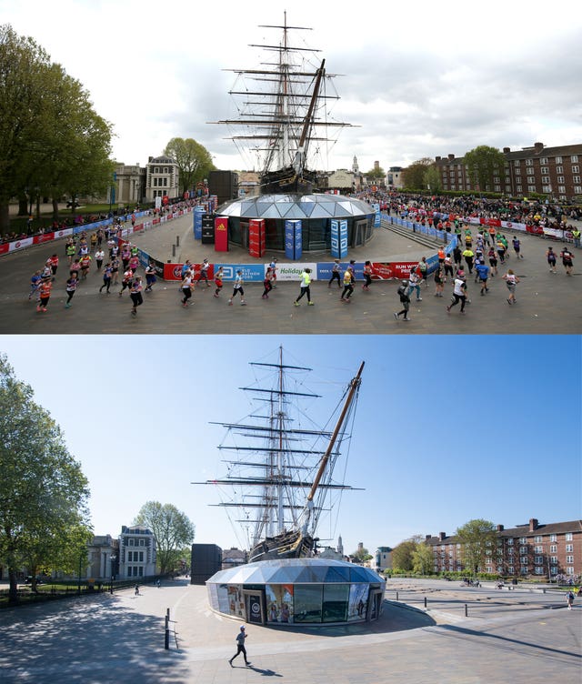 Marathon route