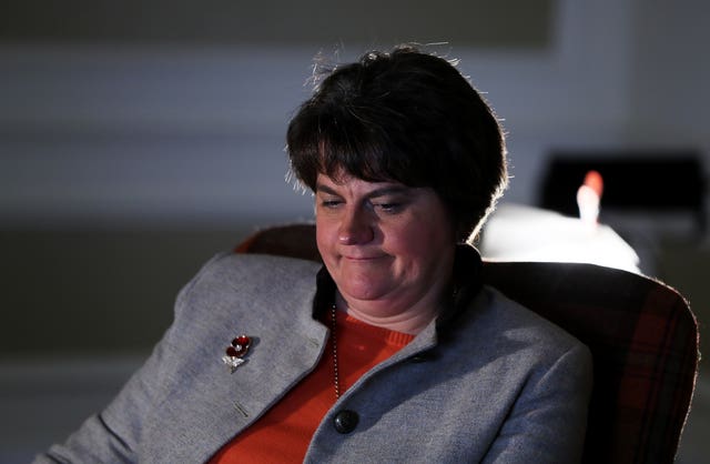 DUP leader Arlene Foster
