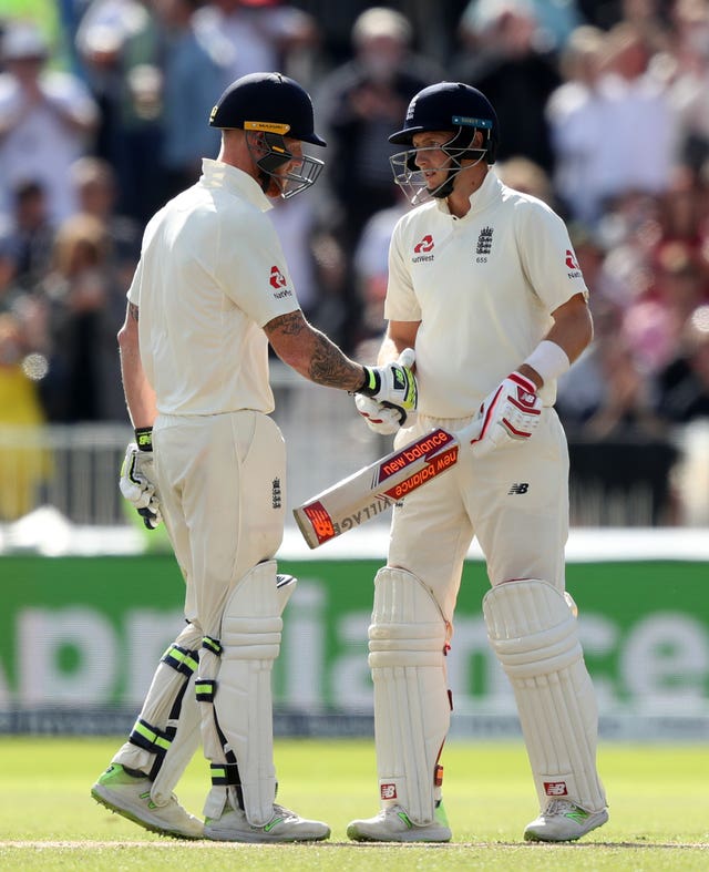 Ben Stokes, left, and Joe Root