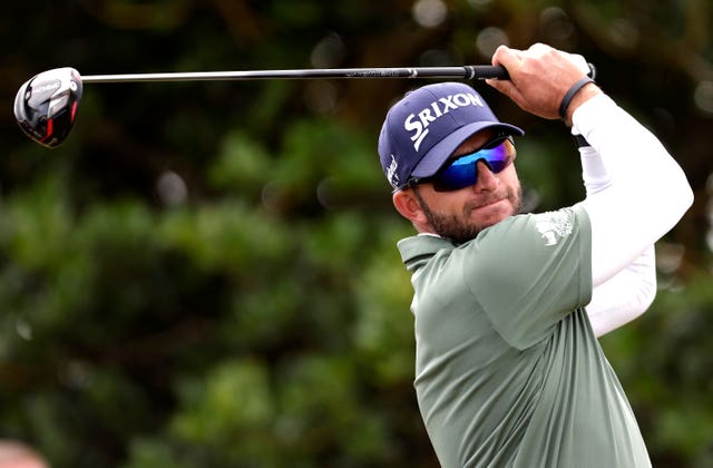 Dean Burmester tees off