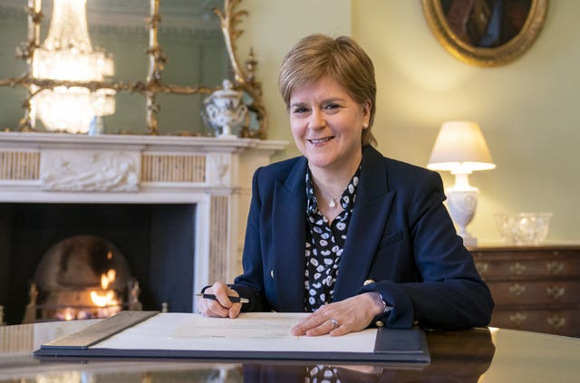 Nicola Sturgeon resignation letter