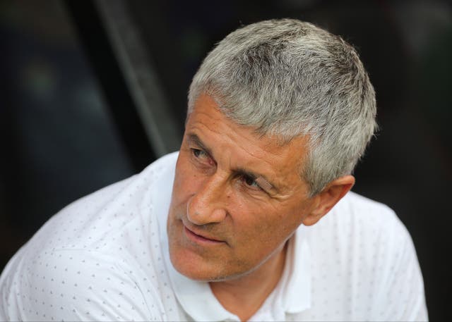 Setien admits interest in adding striker to Barcelona squad in this window