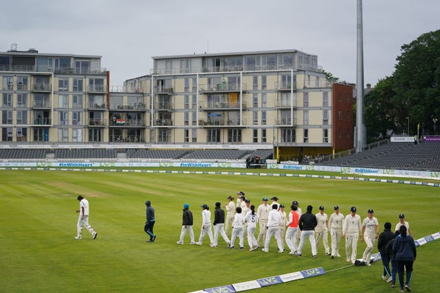 Both sides shared two points in the standalone Test match of the series