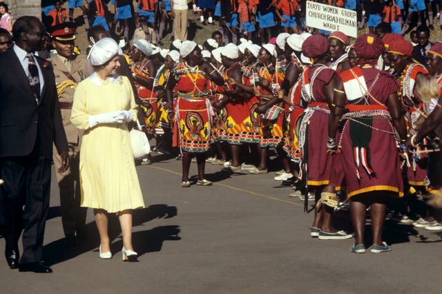 Royalty – Queen Tour of Kenya – Nairobi