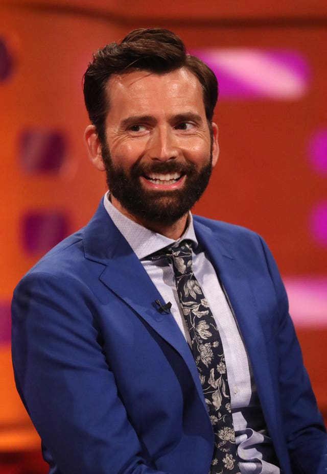 David Tennant played the Doctor