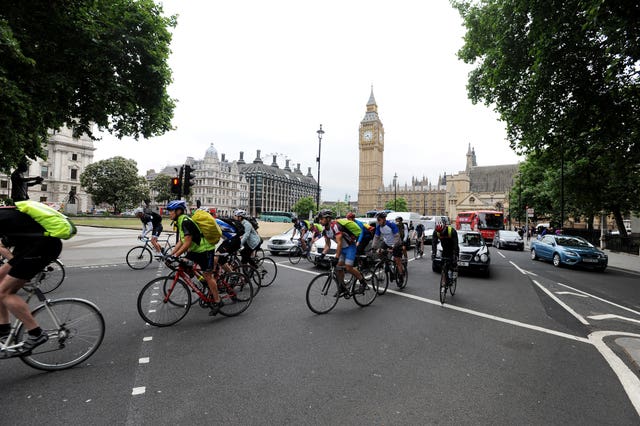 London cyclists