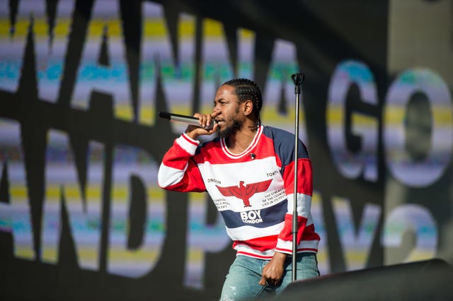 Kendrick Lamar (Alan D West/PA)