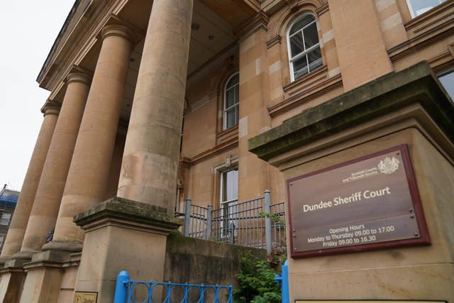 Exterior view of the High Court in Dundee